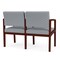 Lesro Lenox 2 Seat Tandem Seating W/ Arm, 44 in W 26 in L 31.5 in H LW2103 - alternate 3